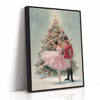 December's Dance Beneath Falling Snow