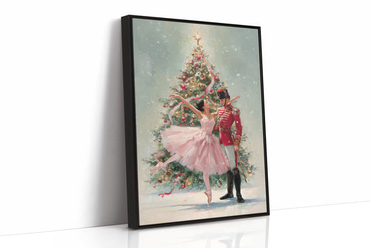 December's Dance Beneath Falling Snow