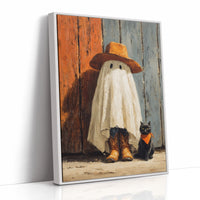 A Ghostly Encounter at Dusk