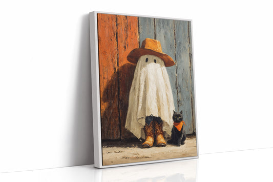 A Ghostly Encounter at Dusk
