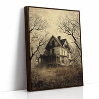 Forgotten Home Among Bare Branches