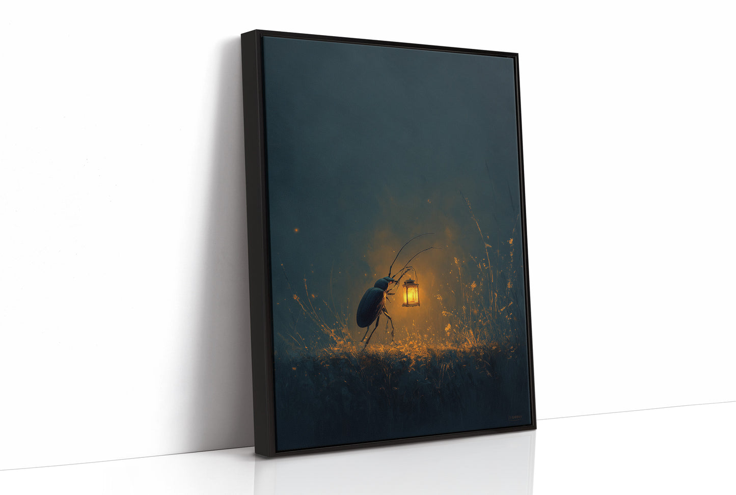 Midnight Keeper Carries Golden Light