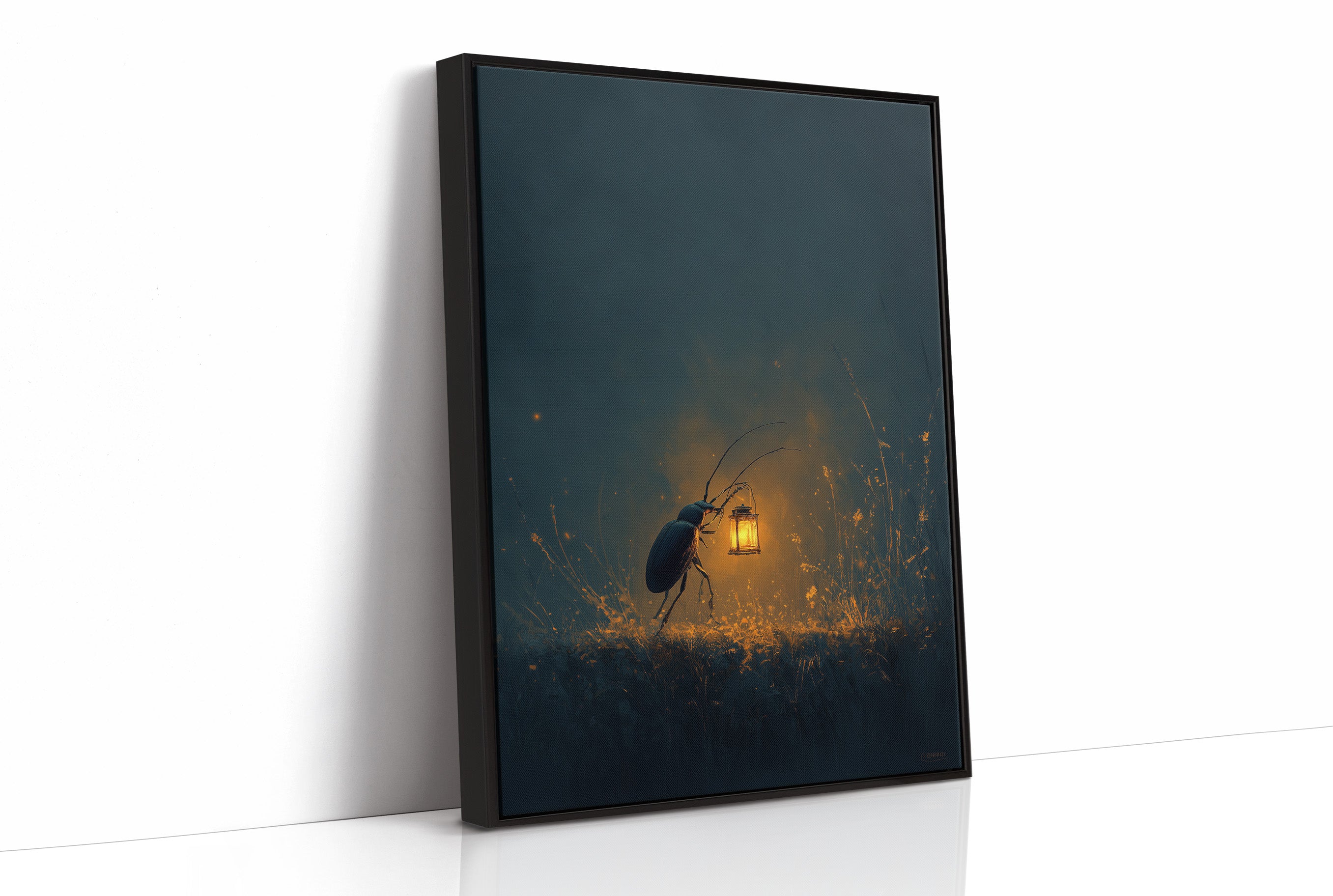 Midnight Keeper Carries Golden Light