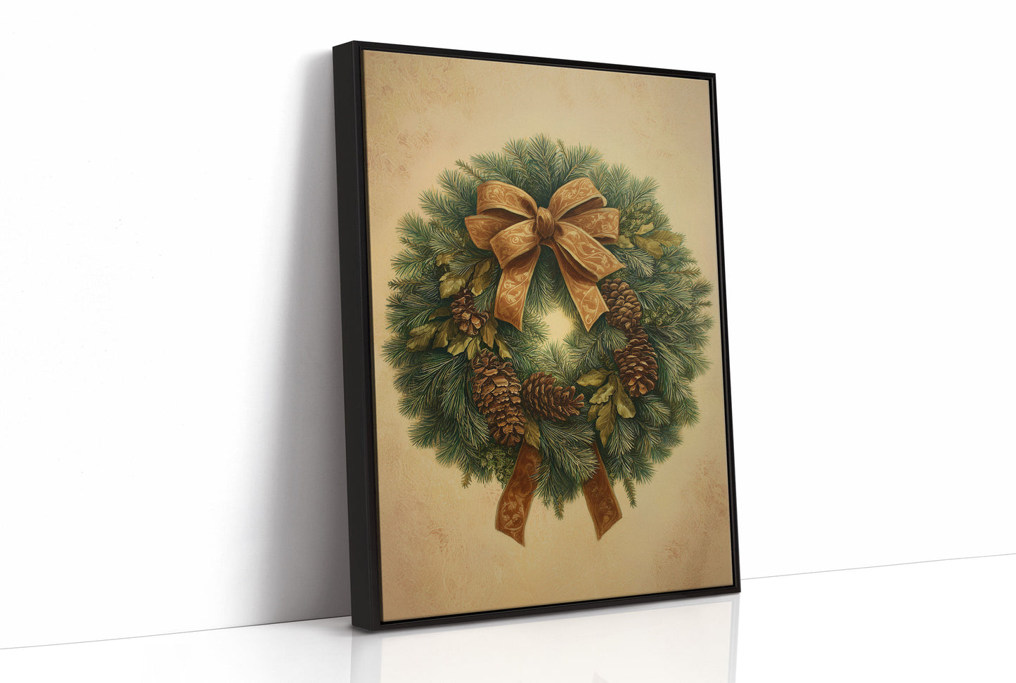 Pine Garland Tells December Stories