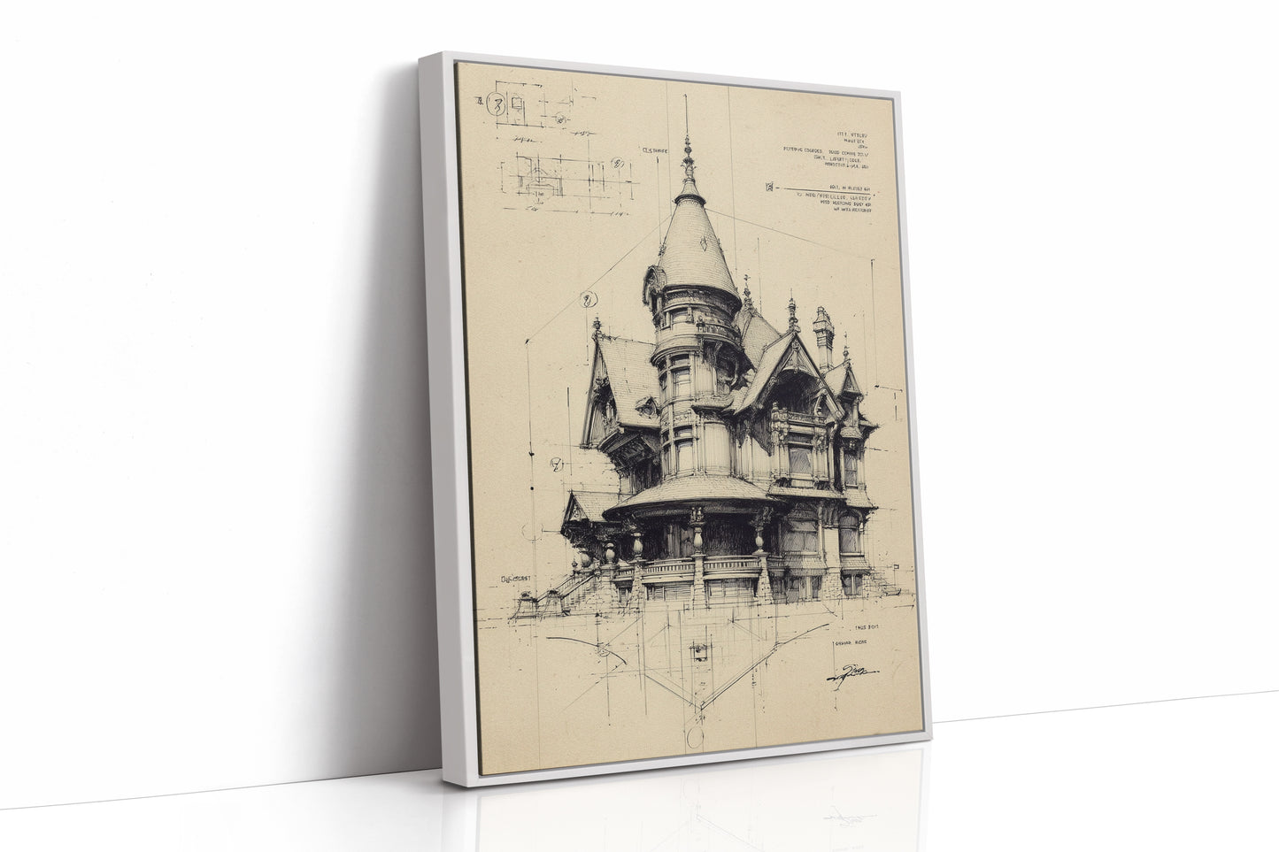 Blueprints of Forgotten Elegance