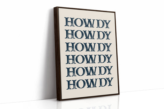 Six Ways to Say Howdy