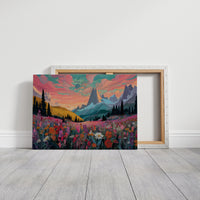 Alpine Meadows Catch Fire At Dawn