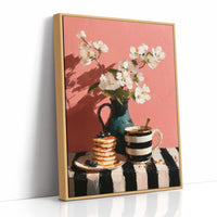 Pancakes and Blossoms