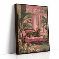 Jungle Royalty On Rose Velvet