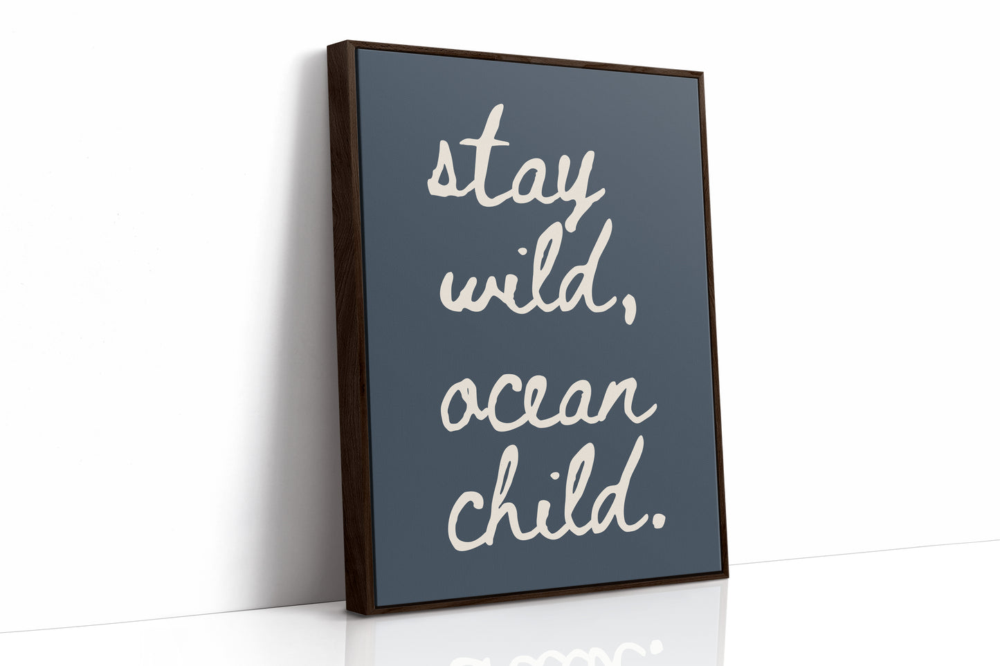 Letters Dance Like Ocean Waves