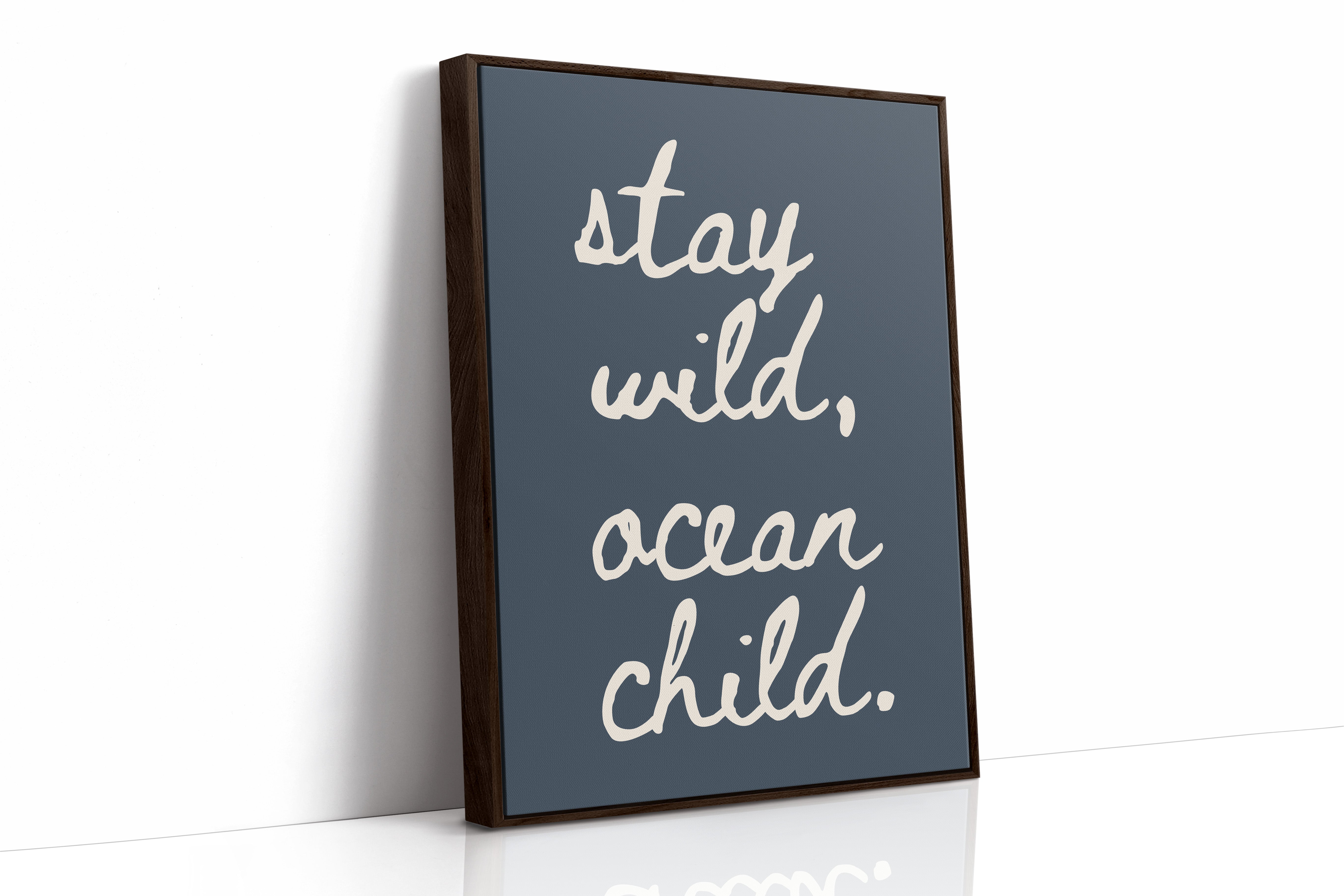 Letters Dance Like Ocean Waves