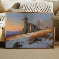 Winter Chapel Keeps Mountain Watch