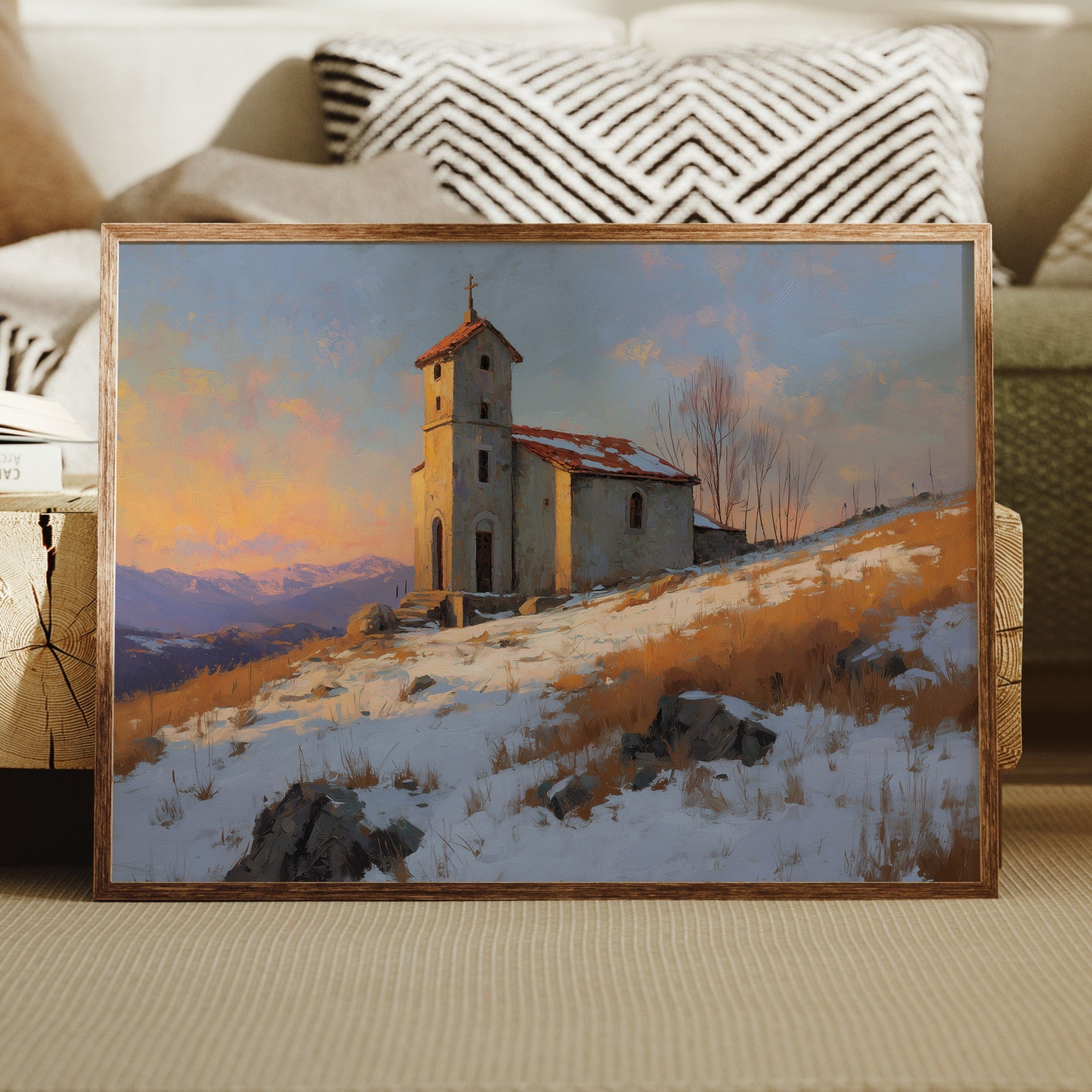 Winter Chapel Keeps Mountain Watch