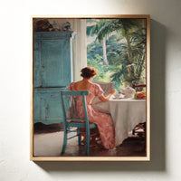 Morning Light Through Open Windows