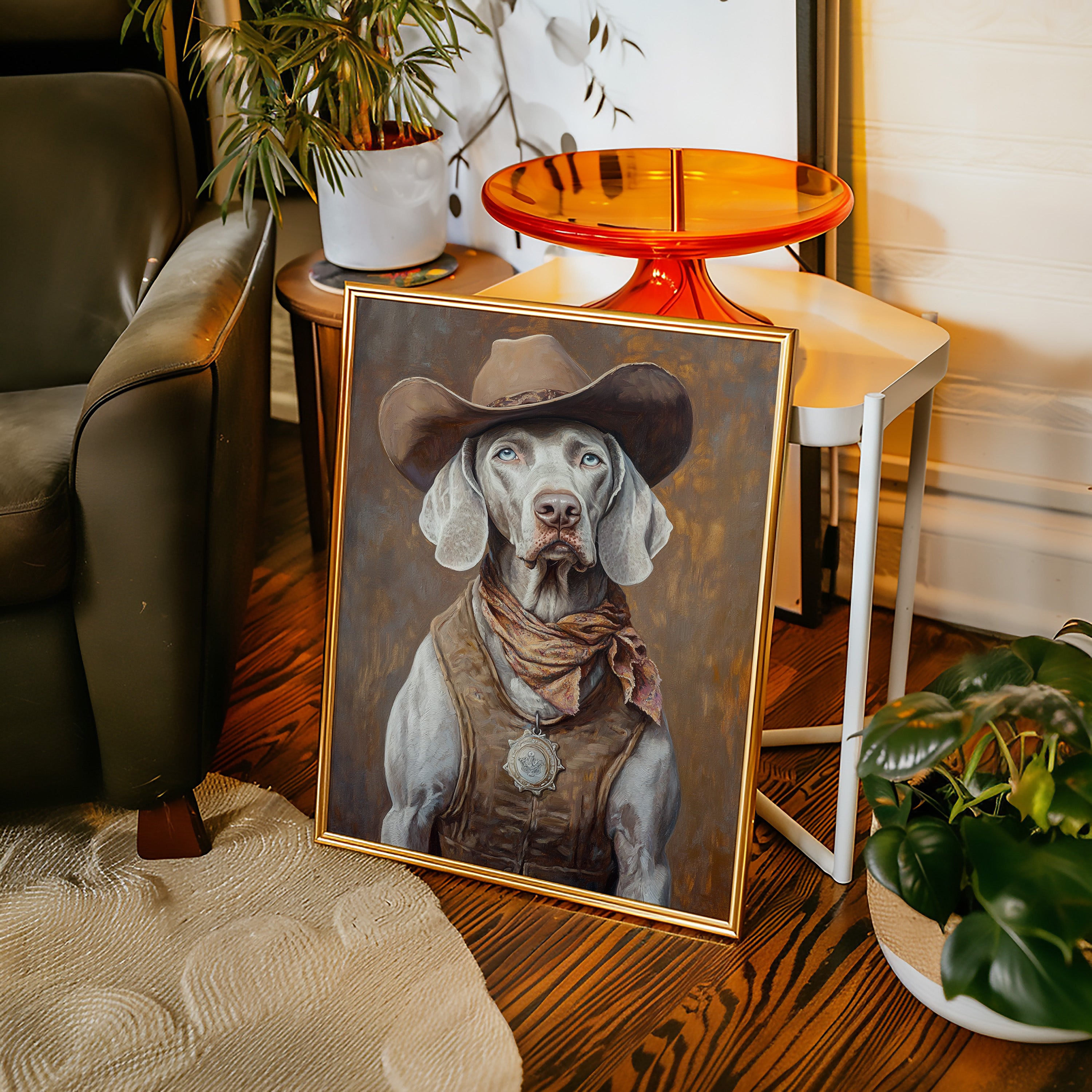 Weimaraner Desert Deputy