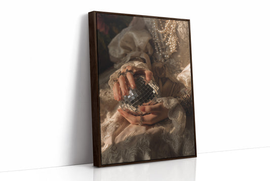 Mirrored Worlds In Delicate Hands