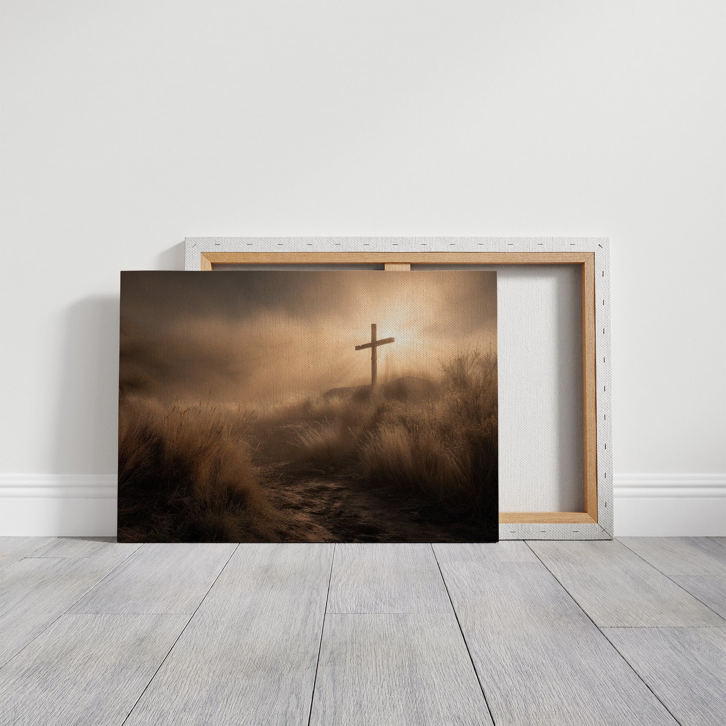 Faith Stands Tall At Dawn's Edge