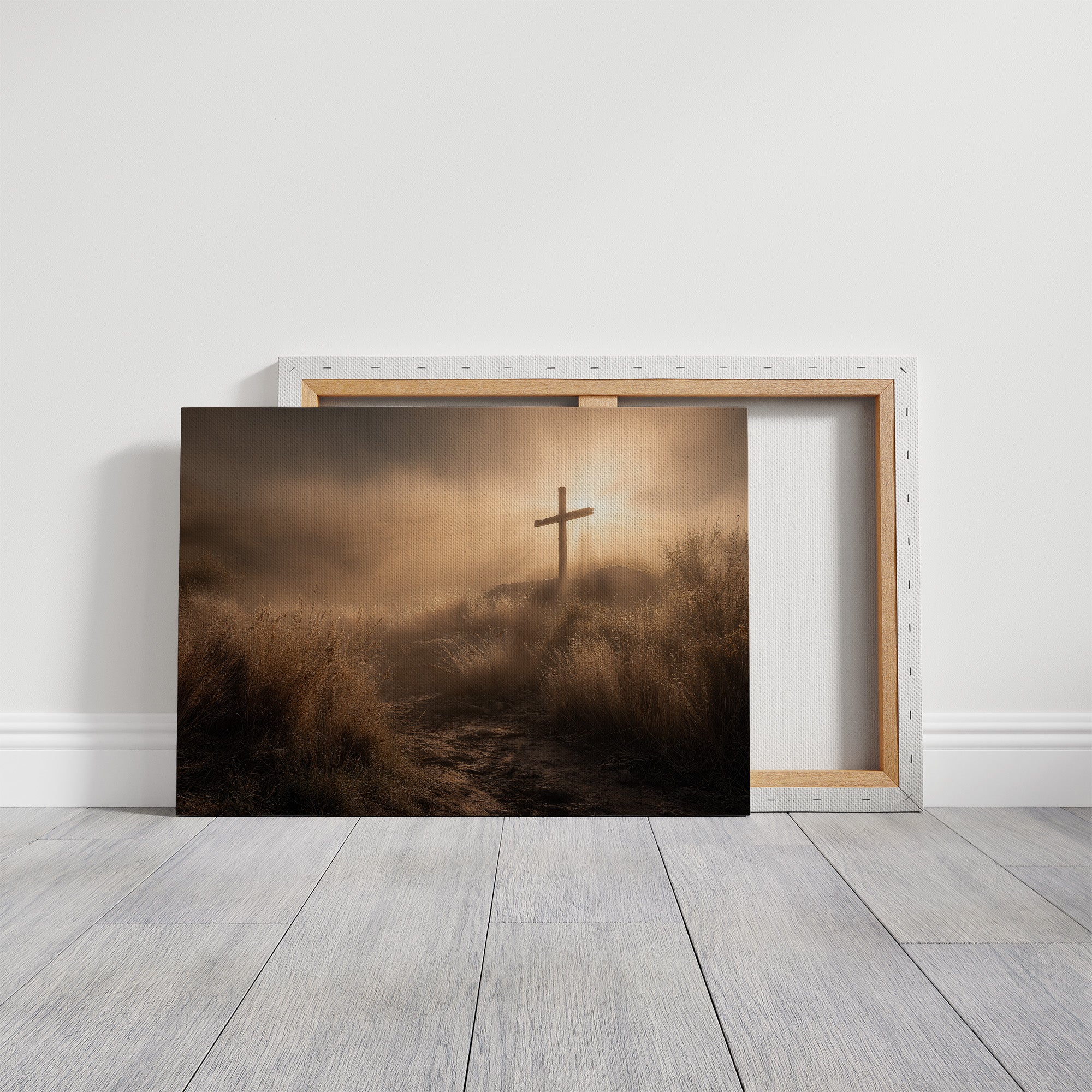 Faith Stands Tall At Dawn's Edge