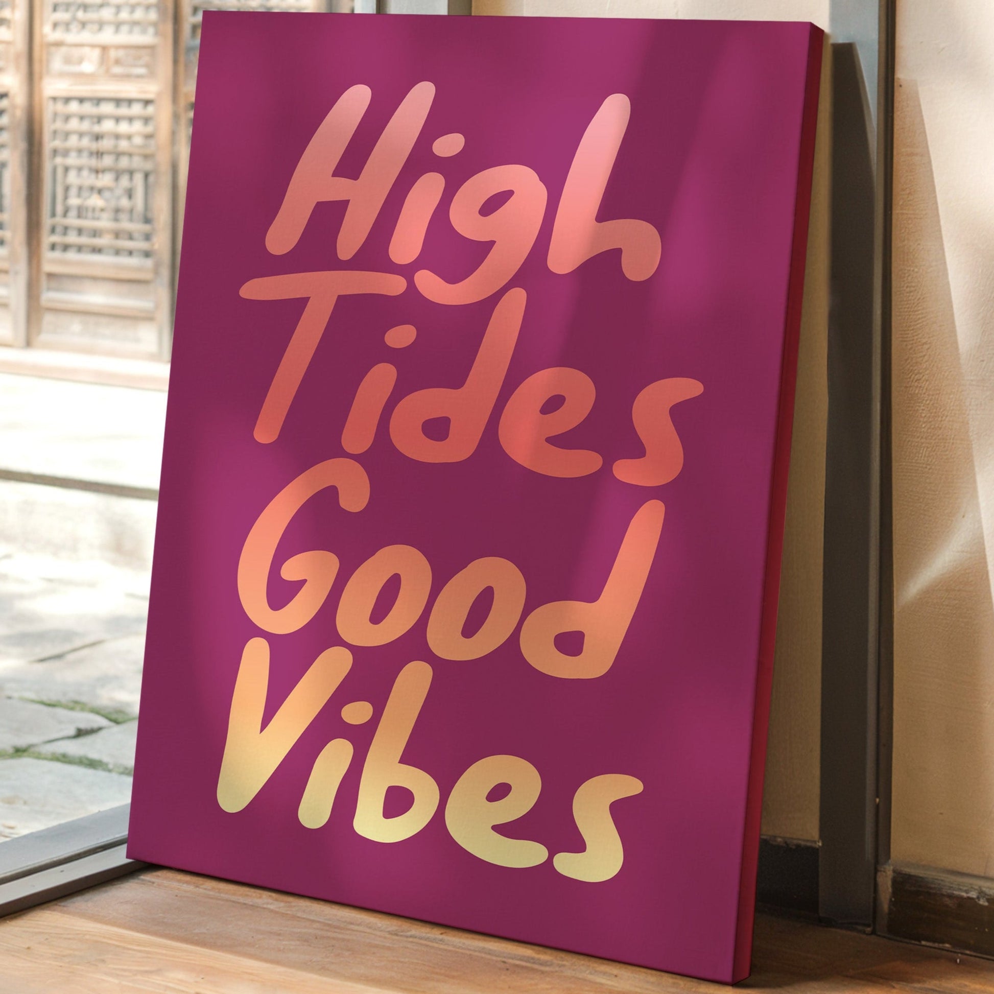 Coral Letters Light The Purple