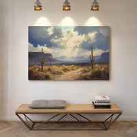 Desert Light Breaks Canyon Walls