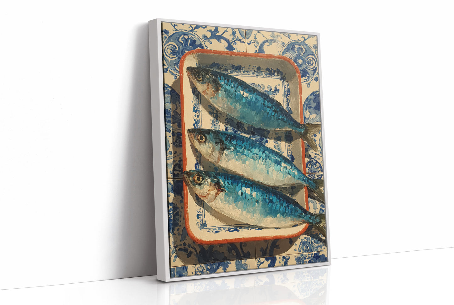 Sardines on Azulejo