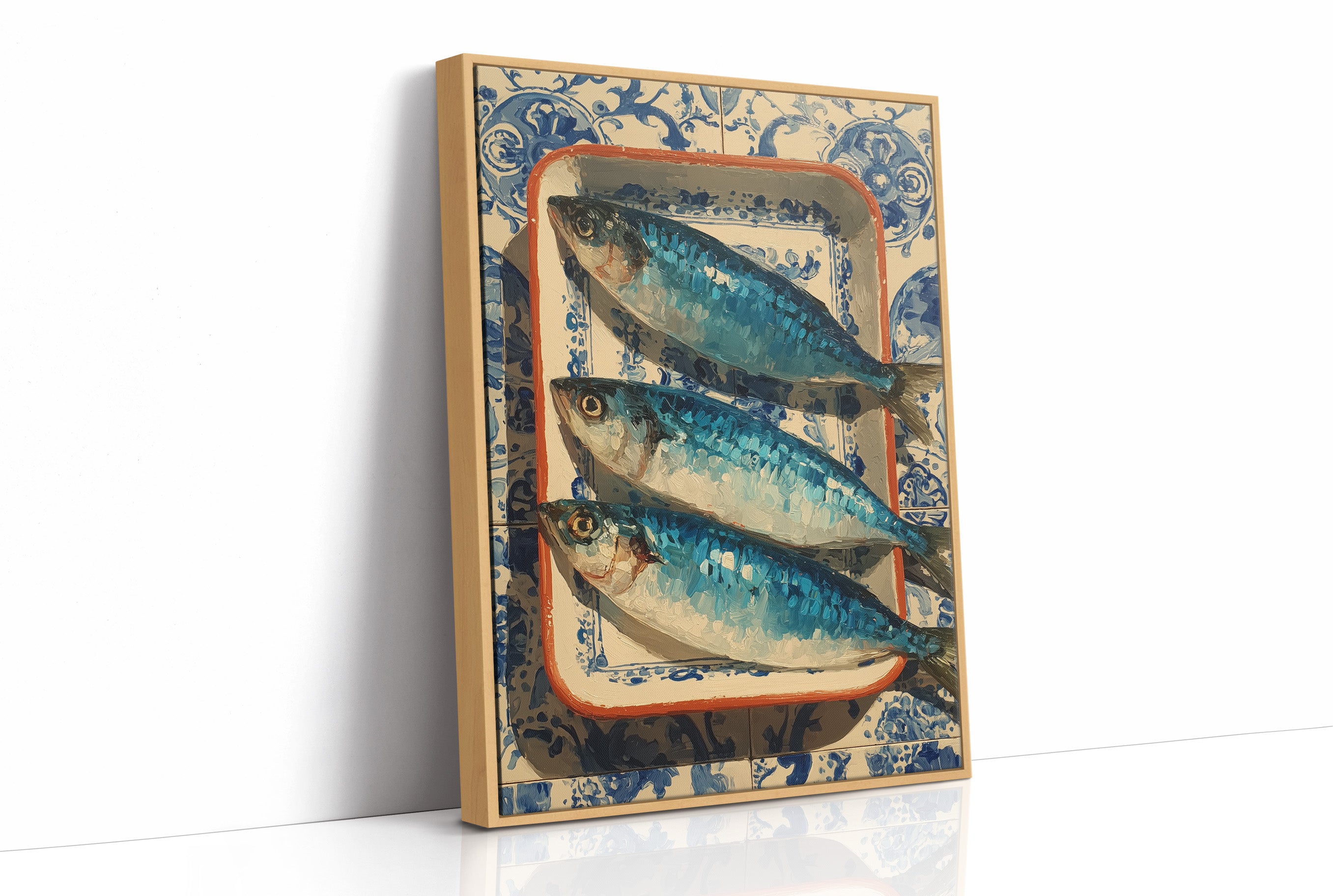 Sardines on Azulejo