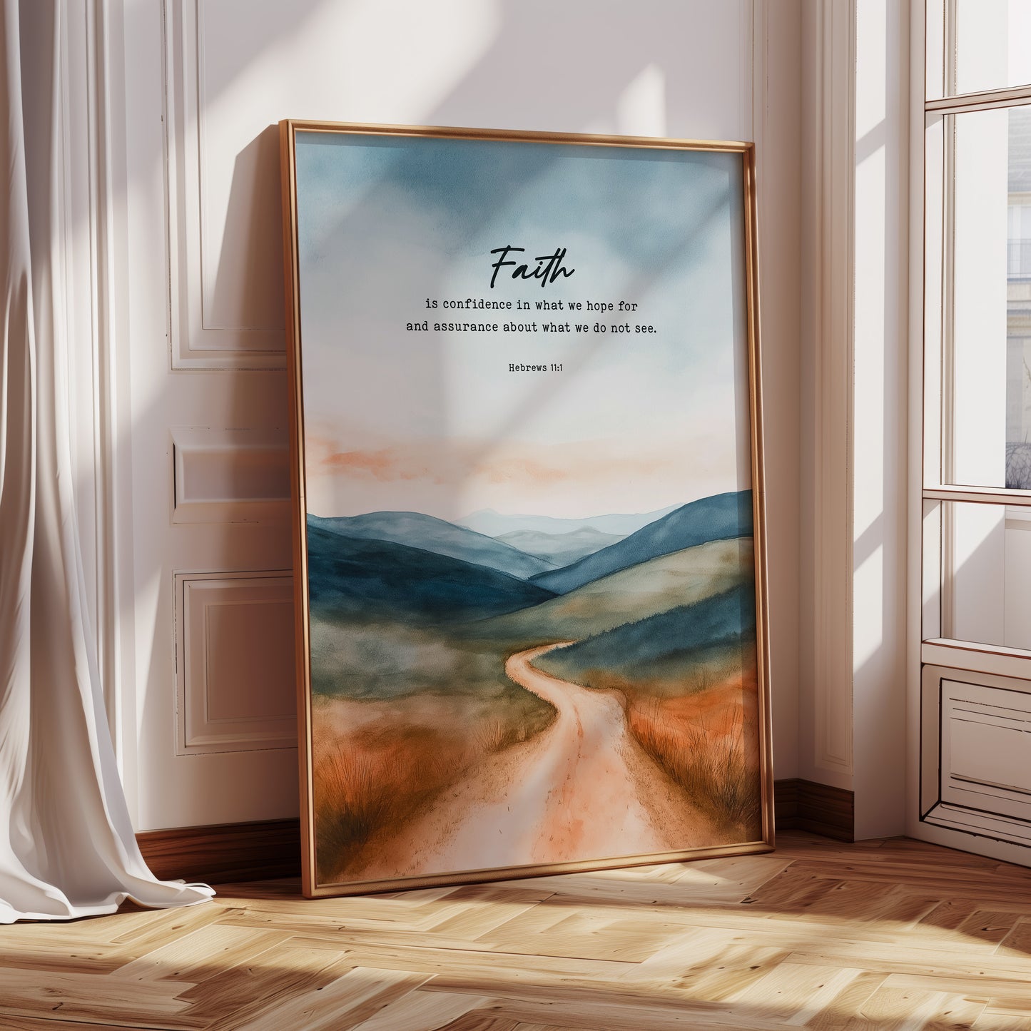 Faith Leads Through the Hills