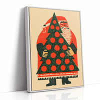 Santa Hauls the Big Tree