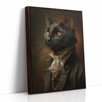 Noble Feline In Regal Attire