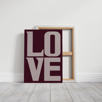 LOVE: Plum and Dusty Rose