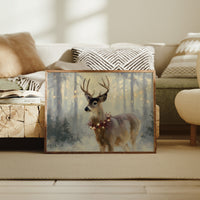 Winter Forest Crowns Noble Stag