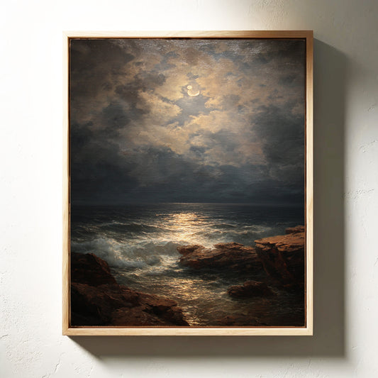 Tides Under a Silver Veil