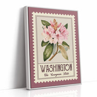 Rhododendron Rains Pink on Evergreen
