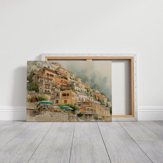 Sunlit Terraces Along Amalfi's Edge