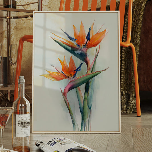 A Dance of Tropical Flames