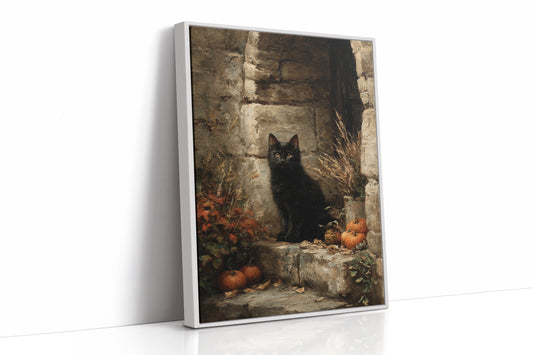 A Watchful Presence Amidst Autumn