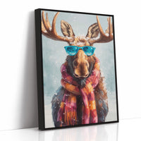 Cool Moose Brings Winter Cheer