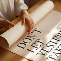 Don't Let Yesterday Win