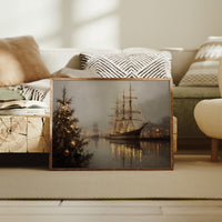 The Fleet Slept Under Holiday Lights