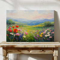 Summer Blooms Paint Mountain Dreams