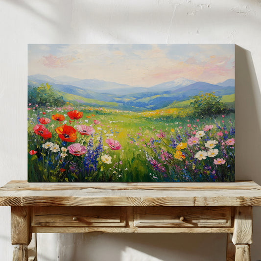 Summer Blooms Paint Mountain Dreams