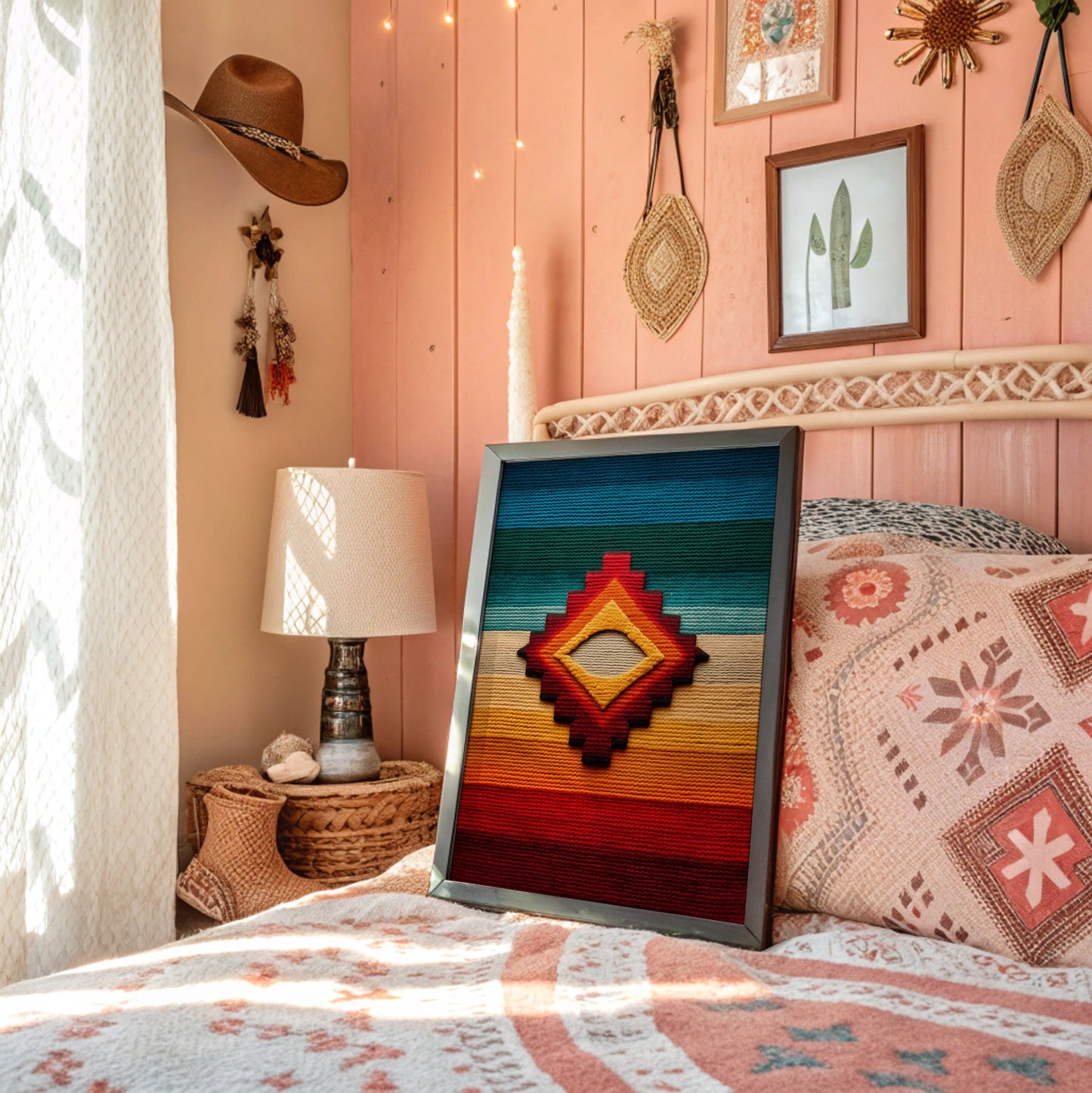 Sacred Symbols Paint Desert Horizons