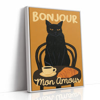 Bonjour from a Deeply Unimpressed Cat