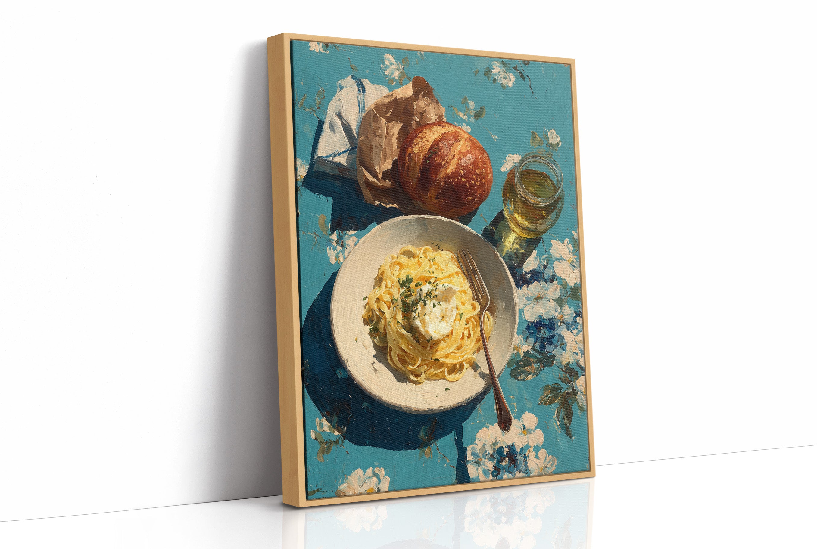 Burrata Pasta by the Blooms