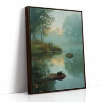 Turtle's Rest In Morning Mist