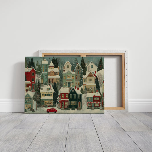 Snow Falls On Storybook Lane