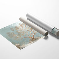 Coral Tree Beneath Azure Waters