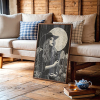 Moonlit Tales Between Desert Stars