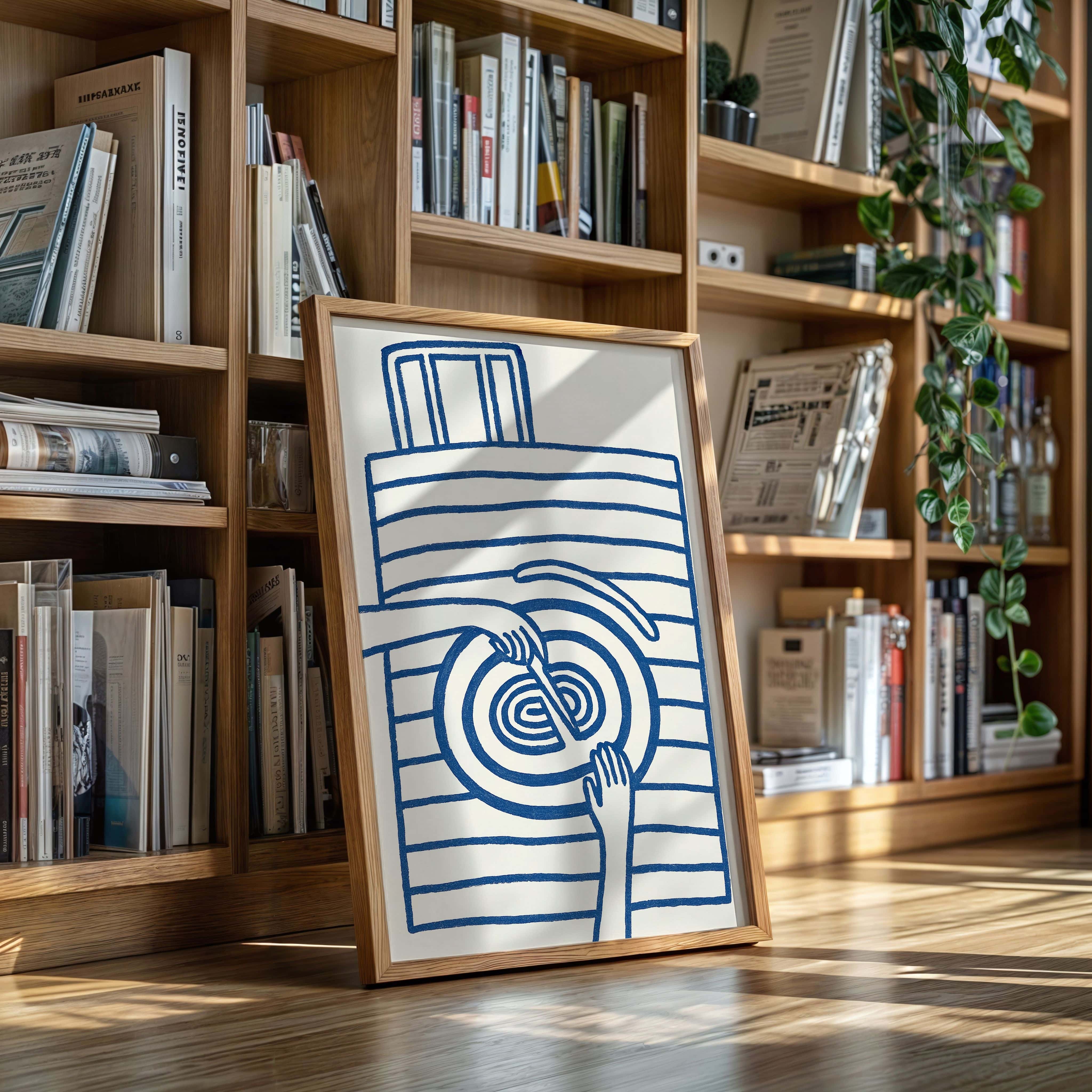 Blue Lines Share Kitchen Stories