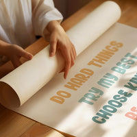 I Can Affirmations Kids Motivation Poster